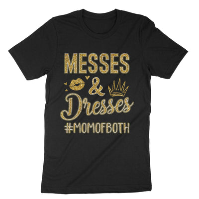 Black Messes Dresses Momofboth T-Shirt#color_black