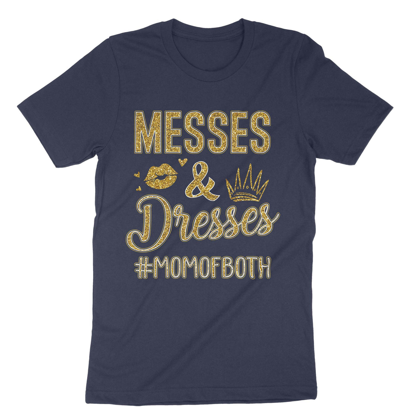 Navy Messes Dresses Momofboth T-Shirt#color_navy
