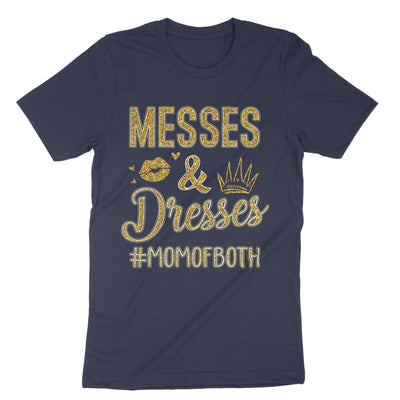 Navy Messes Dresses Momofboth T-Shirt#color_navy