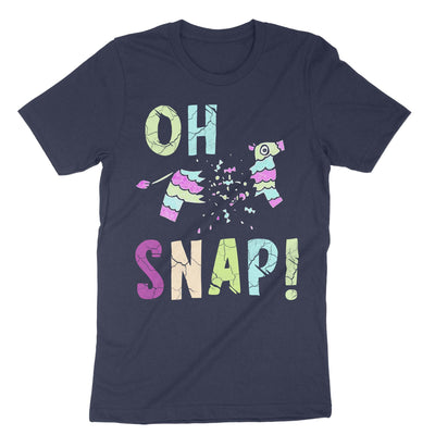 Navy Oh Snap Funny Pinata T-Shirt#color_navy