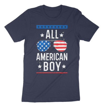 Navy All American Boy T-Shirt#color_navy