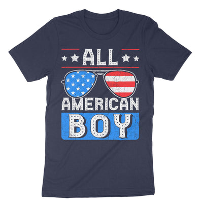 Navy All American Boy T-Shirt#color_navy