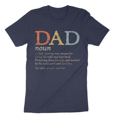 Navy Dad Definition T-Shirt#color_navy