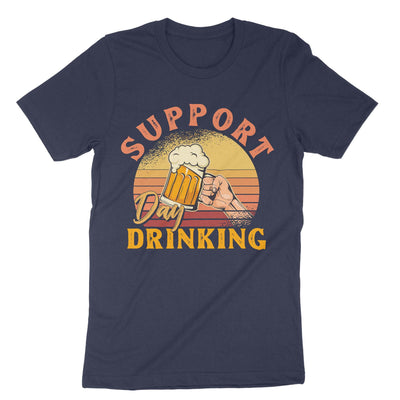 Navy Support Day Drinking T-Shirt#color_navy