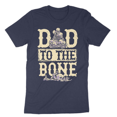 Navy Dad To The Bone T-Shirt#color_navy