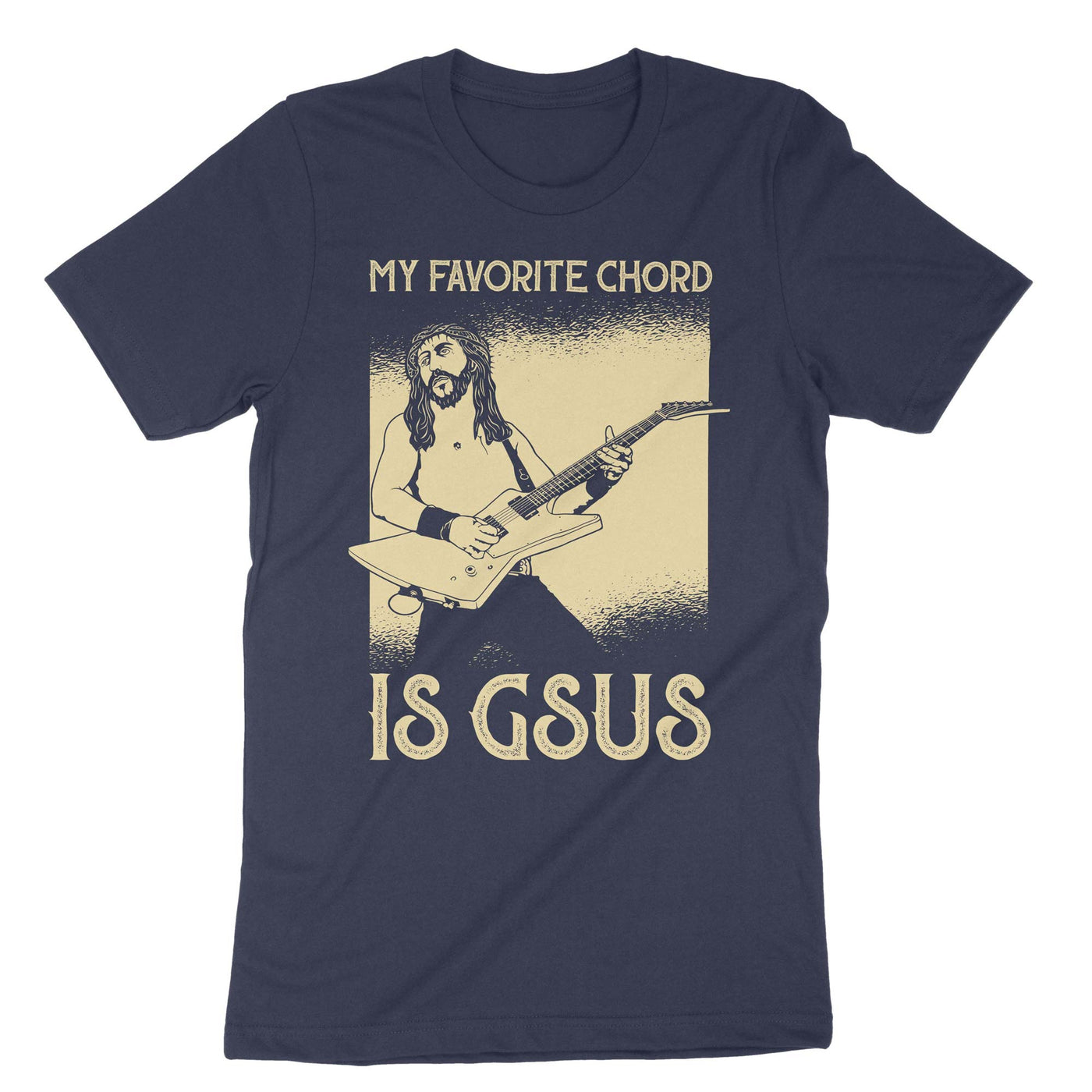 Navy My Favorite Chord Is Gsus T-Shirt#color_navy