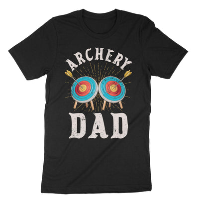Black Archery Dad T-Shirt#color_black