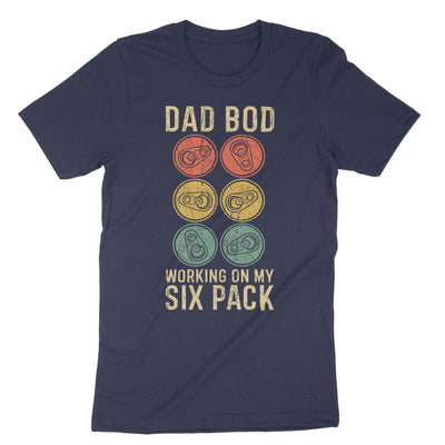 Navy Dad Bod Working On My Sixpack T-Shirt#color_navy