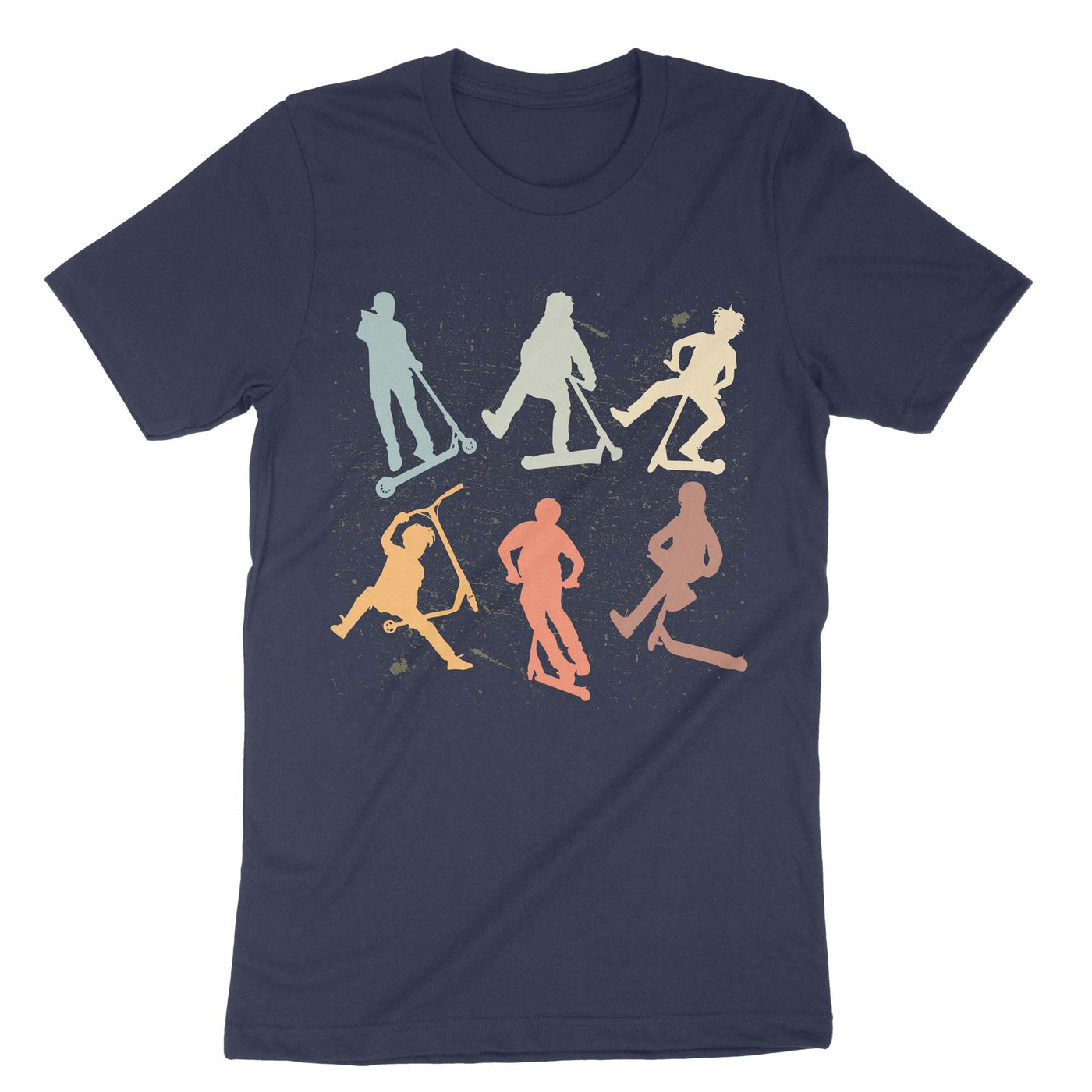 Navy Scooter Stunts T-Shirt#color_navy