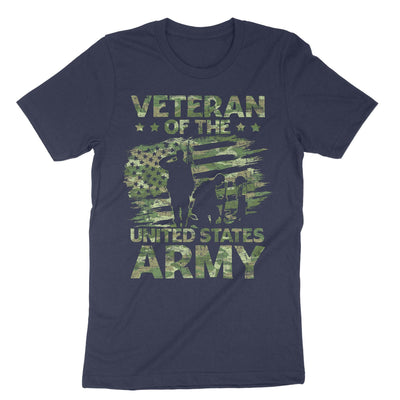Navy Us Flag Army Veteran T-Shirt#color_navy