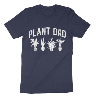 Navy Plant Dad T-Shirt#color_navy