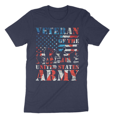 Navy Us Flag Army Veteran T-Shirt#color_navy