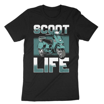 Black Scoot Life T-Shirt#color_black