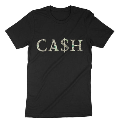 Black 100 Dollar Bills Hodl Cash T-Shirt#color_black