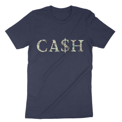 Navy 100 Dollar Bills Hodl Cash T-Shirt#color_navy