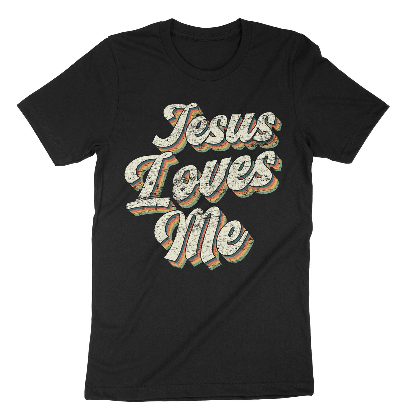 Jesus Loves Me, Retro Vintage Shirt, Christian Shirt, Bible Quote, Religious Church, Jesus T-Shirt
