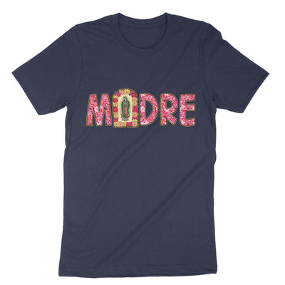 Navy Madre Virgen De Guadelope T-Shirt#color_navy