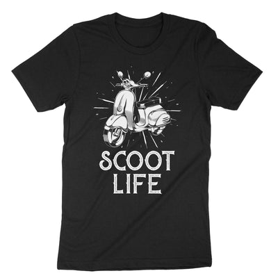 Black Scoot Life T-Shirt#color_black
