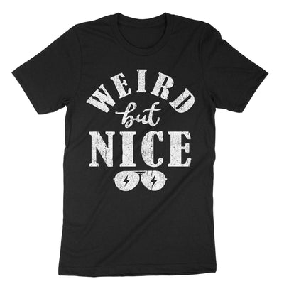 Black Weird But Nice T-Shirt#color_black