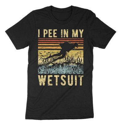 Black I Pee In My Wetsuit T-Shirt#color_black