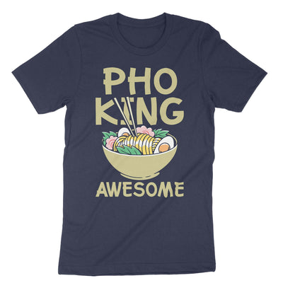 Navy Pho King Awesome T-Shirt#color_navy
