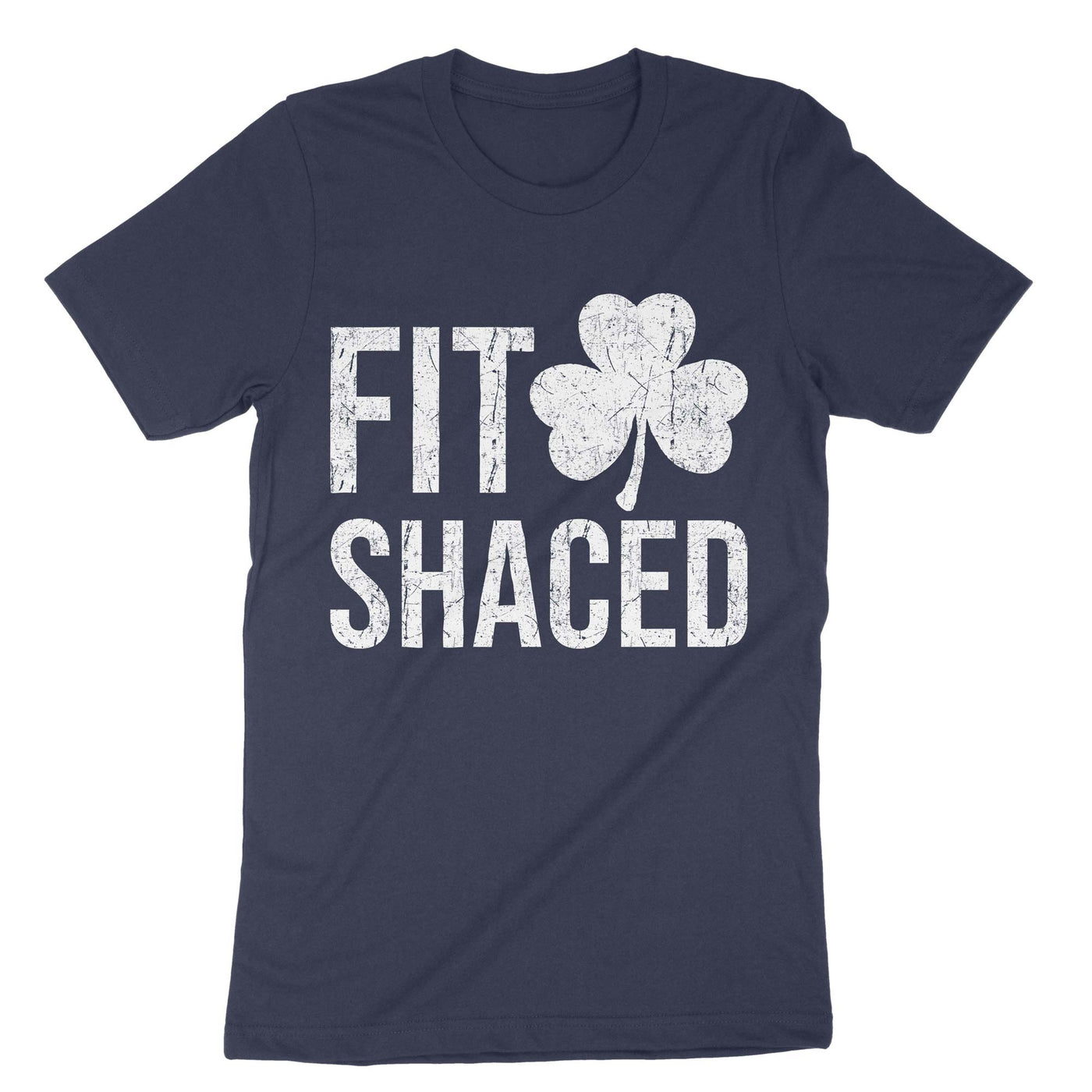 Navy Fit Shaced T-Shirt#color_navy