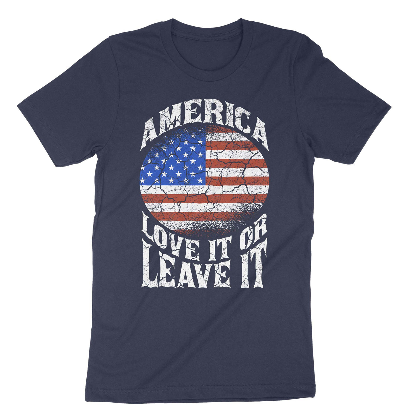 Navy America Love It Or Leave It T-Shirt#color_navy