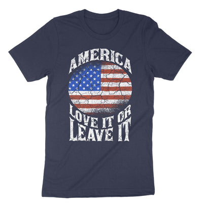 Navy America Love It Or Leave It T-Shirt#color_navy