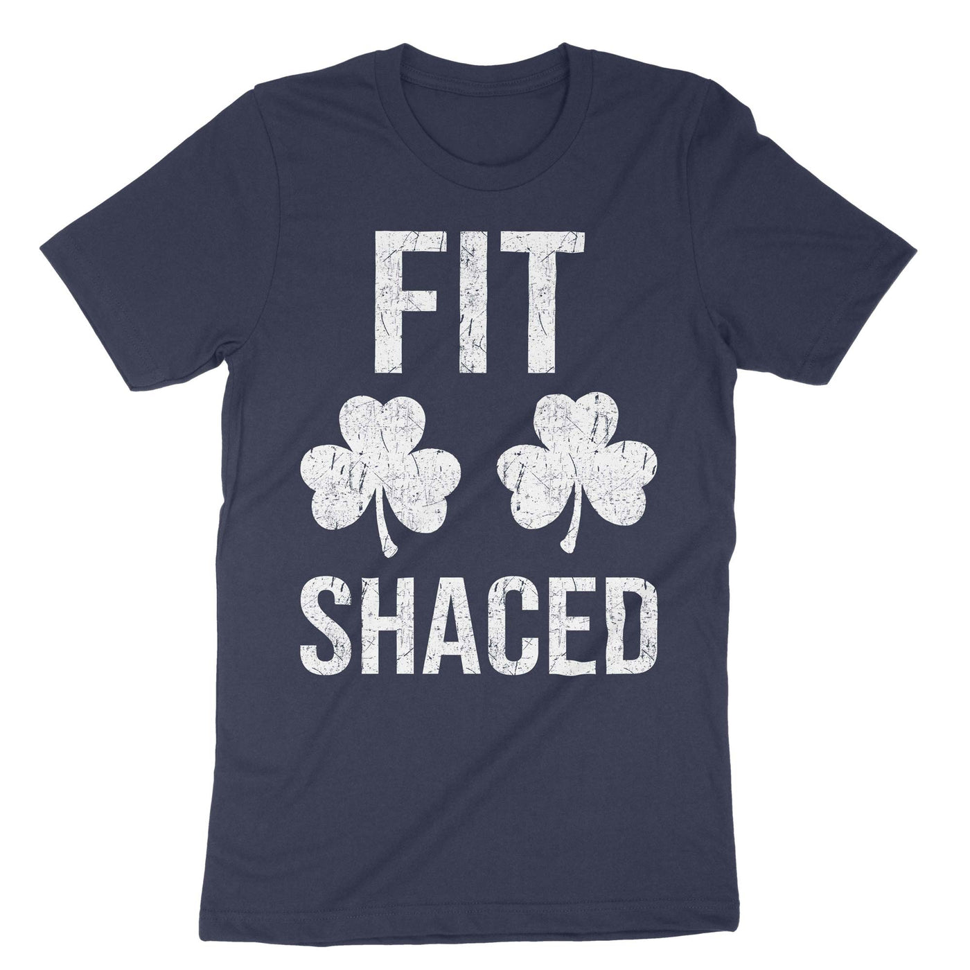 Navy Fit Shaced T-Shirt#color_navy