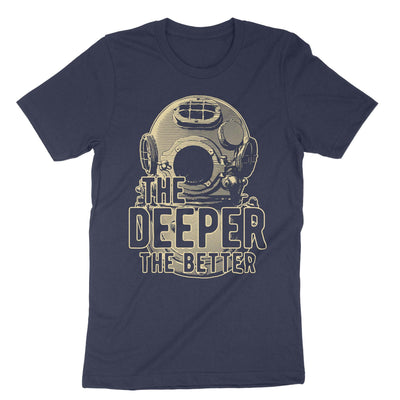 Navy The Deeper The Better T-Shirt#color_navy
