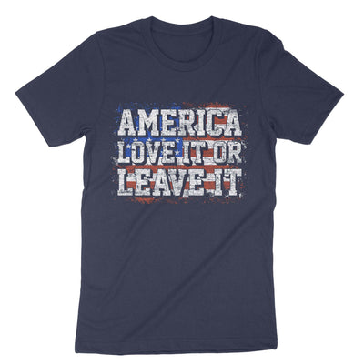 Navy America Love It Or Leave It T-Shirt#color_navy