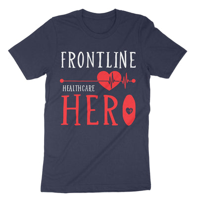 Navy Frontline Healthcare Hero T-Shirt#color_navy