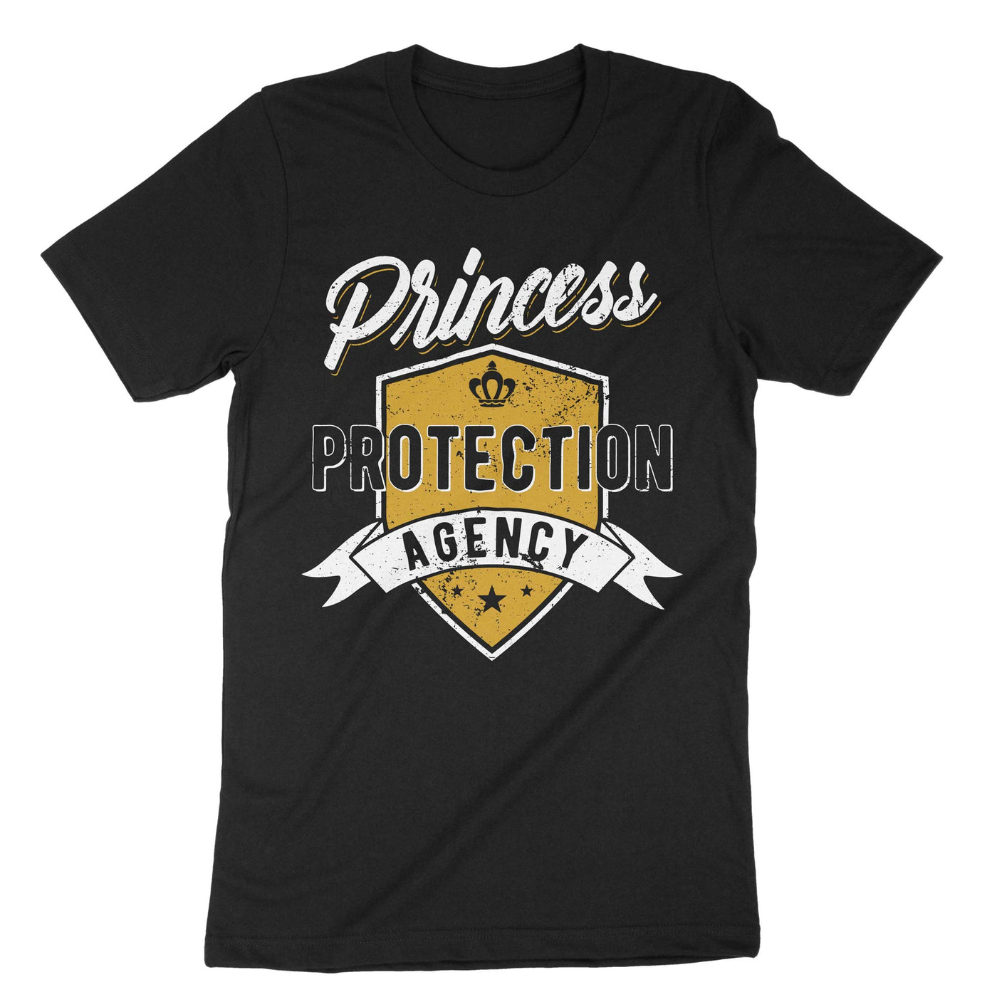Black Princess Protection Agency T-Shirt#color_black