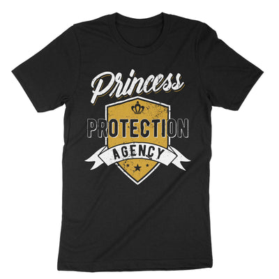Black Princess Protection Agency T-Shirt#color_black