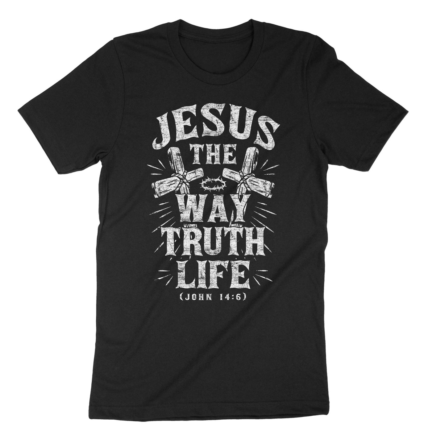 Black Jesus The Way The Truth The Life T-Shirt#color_black