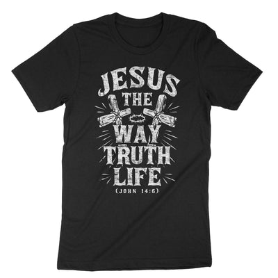 Black Jesus The Way The Truth The Life T-Shirt#color_black