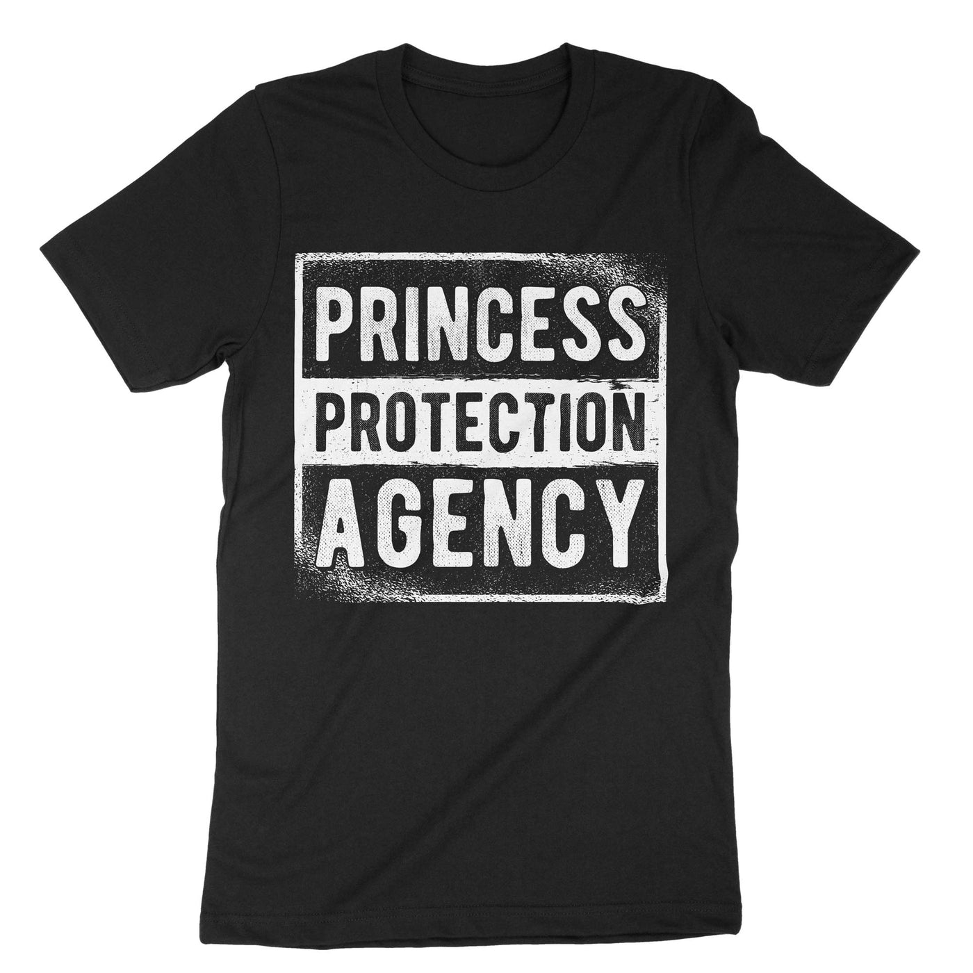Black Princess Protection Agency T-Shirt#color_black