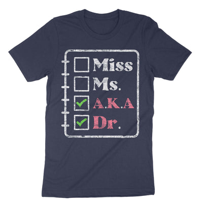 Navy Aka Doctor Medical Worker T-Shirt#color_navy