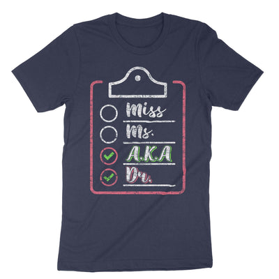 Navy Aka Doctor Medical Worker T-Shirt#color_navy