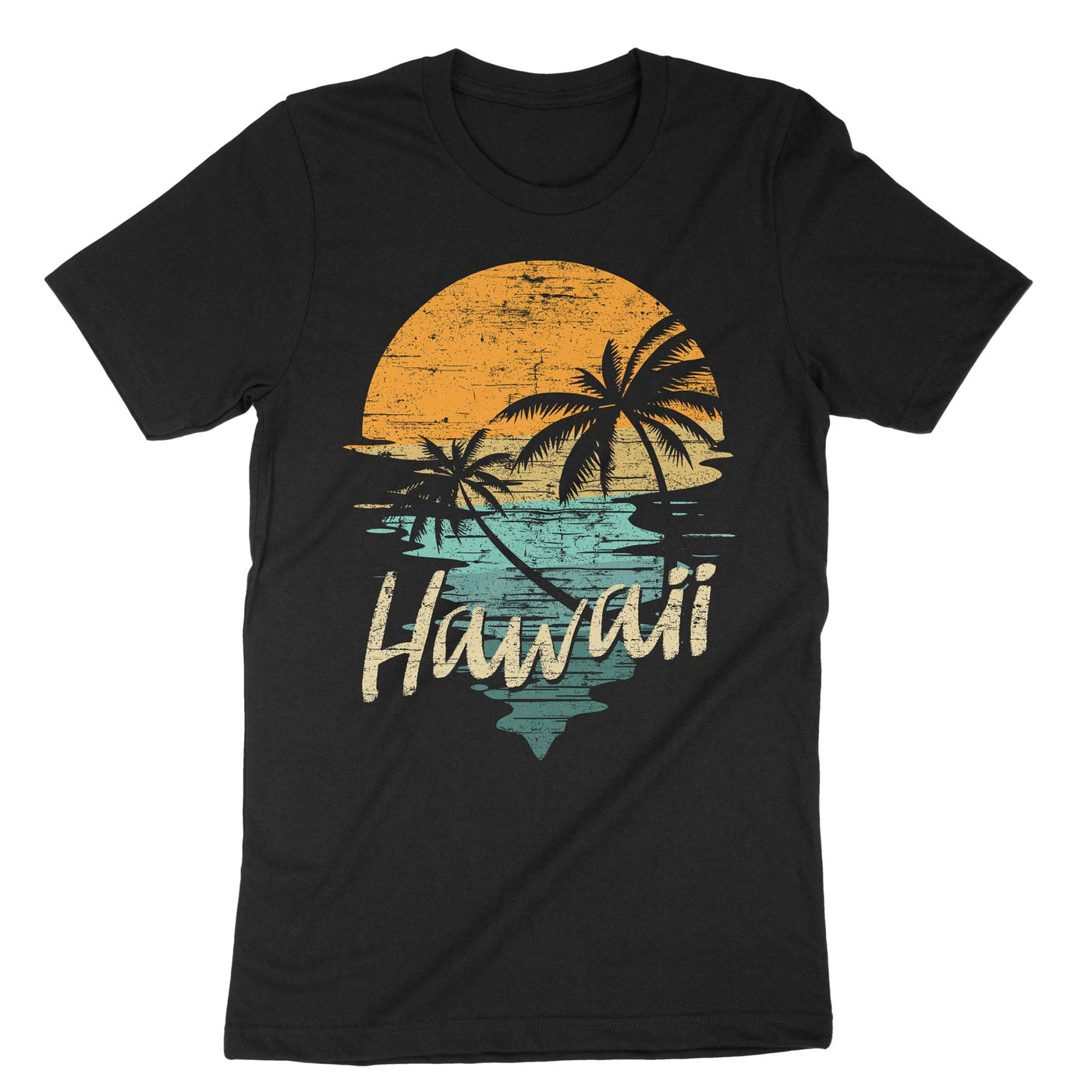 Black Hawaii T-Shirt#color_black