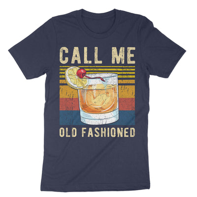 Navy Call Me Old-fashioned T-Shirt#color_navy