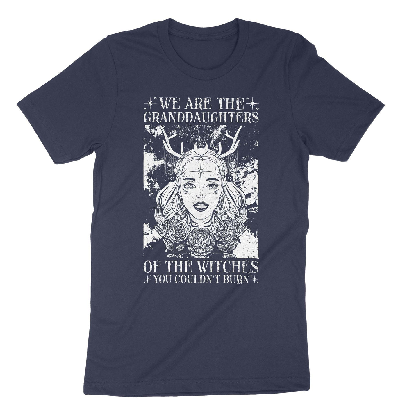 Navy Granddaughters Of The Witches T-Shirt#color_navy