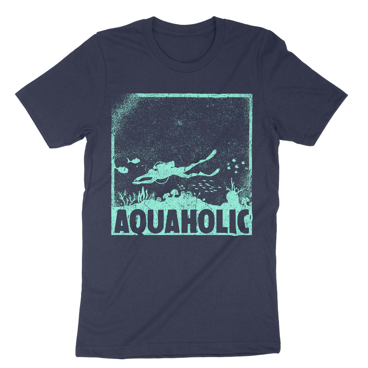 Navy Aquaholic T-Shirt#color_navy