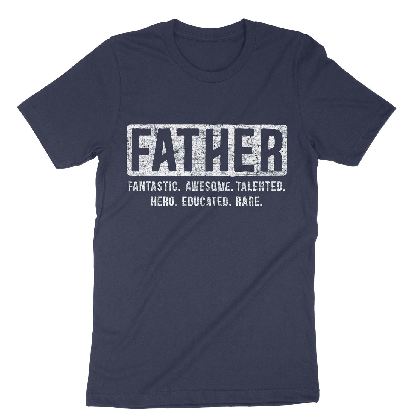 Navy Fantastic Father T-Shirt#color_navy