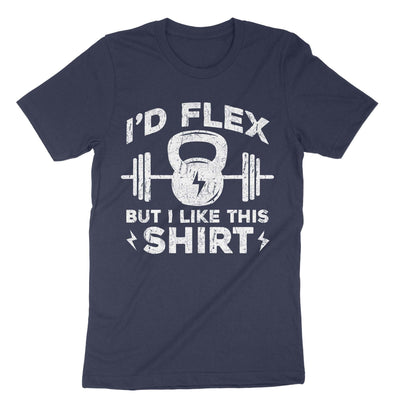 Navy Id Flex But I Like This Shirt T-Shirt#color_navy