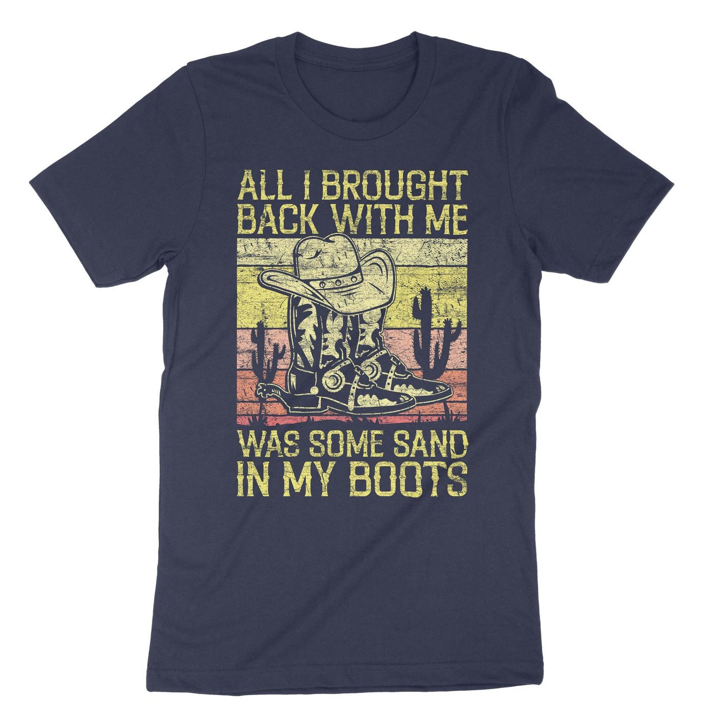 Navy All I Brought Back With Me Was T-Shirt#color_navy