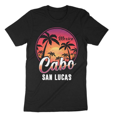 Black Cabo San Lucas Mexico T-Shirt#color_black