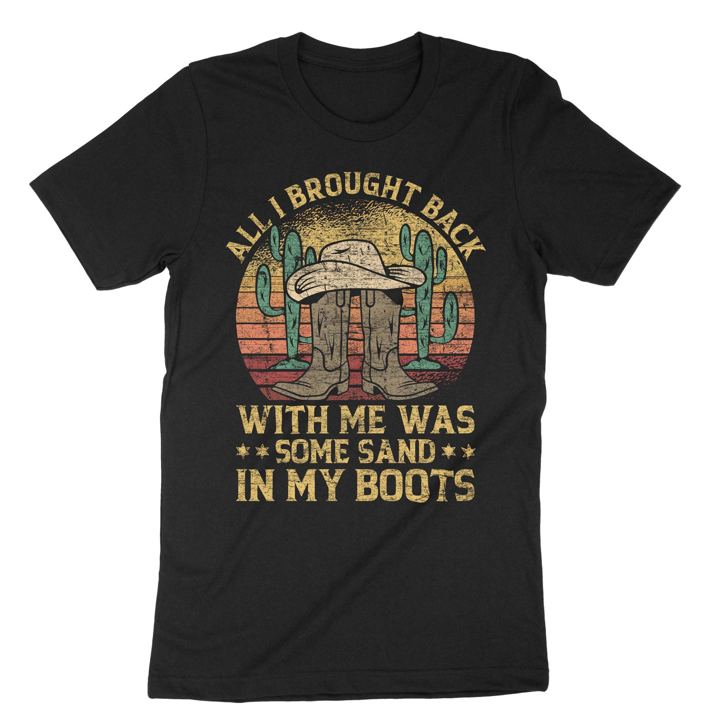 Black All I Brought Back With Me Was T-Shirt#color_black