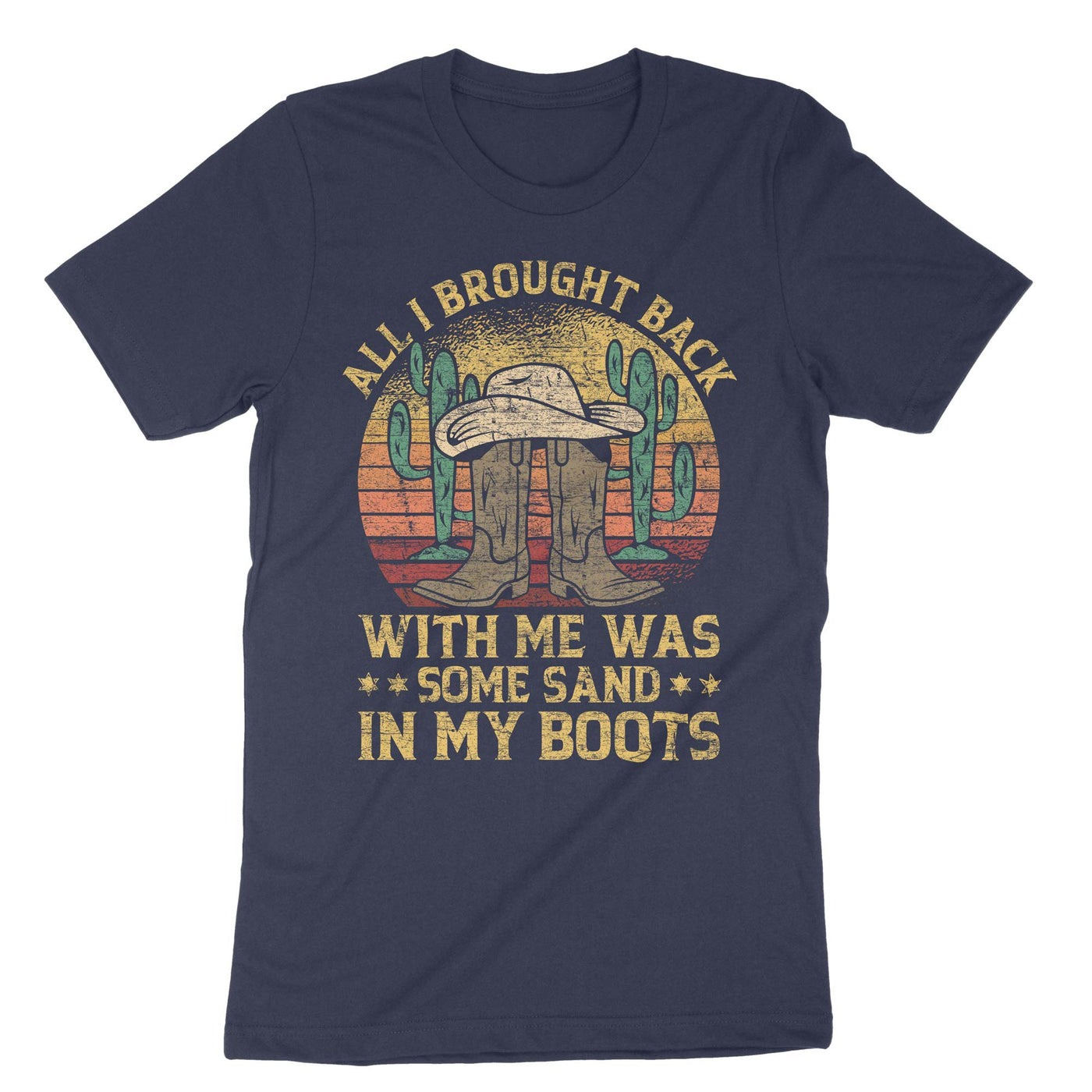 Navy All I Brought Back With Me Was T-Shirt#color_navy