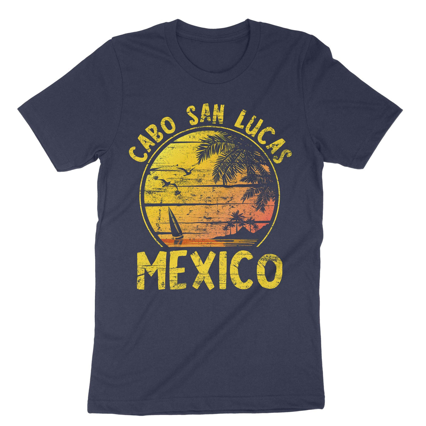 Navy Cabo San Lucas Mexico T-Shirt#color_navy